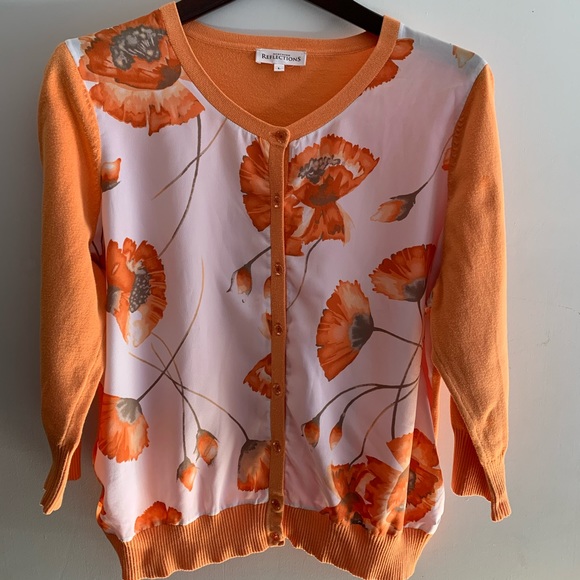 Northern Reflections, 3/4 length sleeve cardigan - Picture 1 of 11